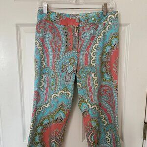 Vintage Trina Turk Cotton Ankle/Cropped Pants - Size 6